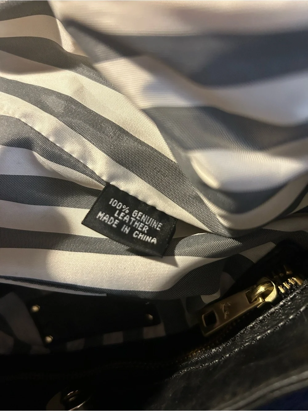 Tre Vero Black Leather Women's Bag
